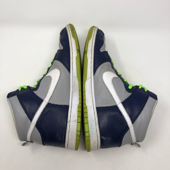 Nike ID Seahawks Dunk Highs Men’s 12 - Picture 4 of 7